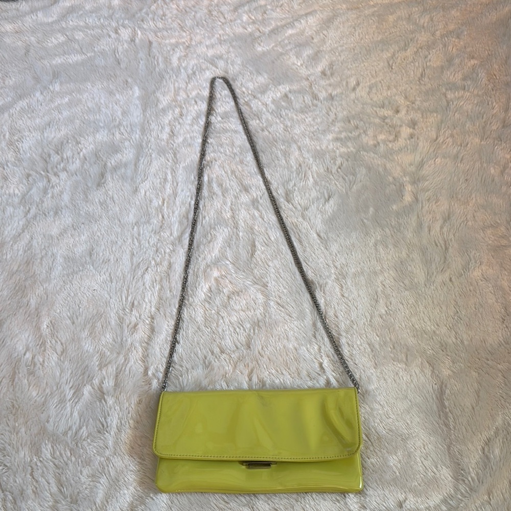 Steve Madden Green Clutch Foldover Design